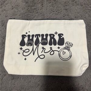 Future Mrs. Canvas Pouch
